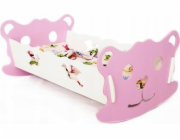 Classic World Klasická světová kolébka pro panenky, barevná káča, KSSK 05330