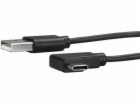 StarTech Kabel USB-A na USB-C 1m černý (USB2AC1MR)
