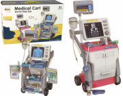LeanToys Sada Little Doctor se světly pro stetoskopy, růžová