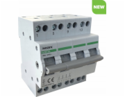 Noark Modulární přepínač Noark 113932 pro instalaci síťového napájení, výběr 1-0-2 4P 40A 4CO