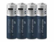 MediaRange nabíjecí USB-C Li-Ion baterie Mignon AA, 1,5V, 1400 mAh, 4ks