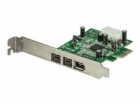 StarTech Řadič PCIe x1 - 2x FireWire 80