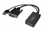 StarTech DVI-D – DisplayPort + USB-A AV adaptér černý (DV...