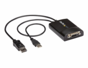 StarTech DVI-D - DisplayPort + USB-A AV adaptér černý (DP2DVID2)