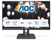 AOC E1 24E1Q plochý počítačový monitor 60,5 cm (23.8") 1920 x 1080 px Full HD LED Černá