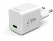 Hama 45W GaN PD/QC supermini nástěnná nabíječka