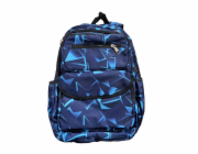 EBOX Školní batoh, modrý, 15 cm x 32 cm x 45 cm