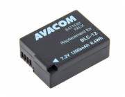 AVACOM DIPA-LC12-J1200 1200 mAh, náhradní baterie Panasonic DMW-BLC12 Li-Ion 7.4V 1200mAh 8.6Wh