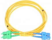 Extralink Patchcord SC/APC-SC/UPC SM G.652D DUPLEX 15m