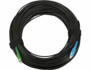 Extralink Patchcord SC/APC-SC/UPC kulatý, SM, SIMPLEX G.657.A2 40m