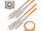 Extralink Patchcord SC/UPC-SC/UPC MM 50/125 DUPLEX 3,0 mm...