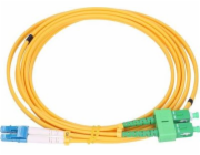 Extralink Patchcord LC/UPC-SC/APC SM G.652D DUPLEX 3,0 mm 1 m PVC