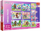 Trefl 10v1 Puzzle Ve světě Gabi Gabby Dollhouse