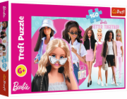 Trefl Puzzle 160 dílků Barbie a její svět