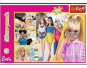 Trefl Puzzle 100 dílků Třpytivé třpytky Barbie