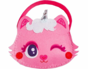 Stnux Kreativní sada Růžový pytlík s koťátkem Felt Crafts