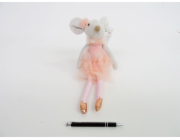 TULILO Maskot myš Pola 38 cm