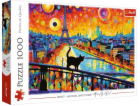 Trefl Puzzle 1000 dílků Kočky v Paříži
