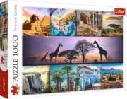 Trefl Puzzle 1000 dílků Koláž Afrika