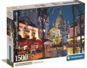 Clementoni Puzzle 1500 dílků Kompaktní Paříž Montmartre