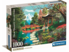Clementoni 1000dílné kompaktní puzzle Fuji Garden