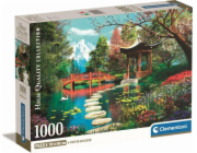Clementoni 1000dílné kompaktní puzzle Fuji Garden