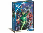 Clementoni Puzzle 500 dílků Kompaktní DC Comics Liga spra...