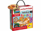 Lisciani Dřevěné Montessori puzzle se zvířaty