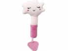TULILO Hračka se zvukem - Růžový obláček 17 cm