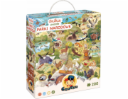 CzuCzu Puzzle Divoké puzzle - Národní parky 200 dílků