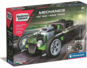 Clementoni Stavebnice mechanické laboratoře - Hot Rod a závodní truck