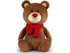 Tm Toys Maskot barevný nos plyšový medvídek hnědý