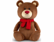 Tm Toys Maskot barevný nos plyšový medvídek hnědý