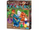 4m Kreativní sada Sádrový odlitek - Dinosauři