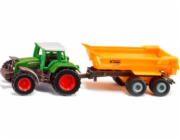 Siku Traktor Fendt se sklápěcí korbou Krampe