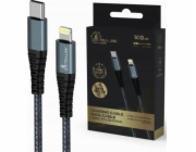 Extralink Kabel Smart Life s konektorem USB-C na USB-C, 1,2 m, černý