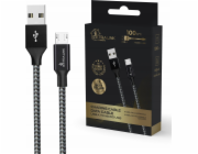 Extralink Kabel Smart Life USB typu A na microUSB 1m černý