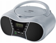 Eltra Rádio CD přehrávač LILA2 USB/BT stříbrný