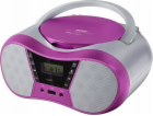 Eltra Rádio CD přehrávač LILA2 USB/BT růžový