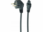 Gembird Napájecí kabel čtyřlístkový C5/VDE/0,5 m