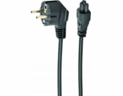 Gembird Napájecí kabel čtyřlístkový C5/VDE/0,5 m