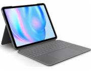 Logitech Pouzdro Combo Touch pro iPad Air 13 M2 UK, oxfordská šedá