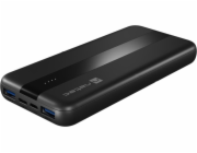 NATEC TREVI SLIM Q V2 Lithium-polymerová (LiPo) 10000 mAh Černá