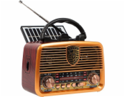 BLOW Přenosné analogové rádio RA10 AM/FM solární