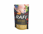 DOLINA NOTECI Rafi with quail - vlhké krmivo pro psy - 500g
