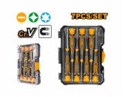 Ingco HKSD0718 Šroubovák jemný sada 7ks CrV KLC