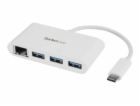 StarTech USB HUB 1x RJ-45 + 3x USB-A 3.0 (HB30C3A1GEA)