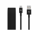 Apple Beats USB-A do USB-C Woven Cables (1.5 m) - Bolt Bl...