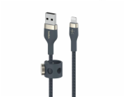 Belkin kábel Boost Charge Pro Flex USB-A to Lightning 2m - Blue