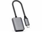 Satechi USB-C PD Audio adaptér - Space Gray Aluminium
